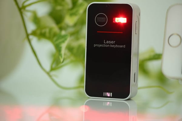Trådløst Lasertastatur - Svart