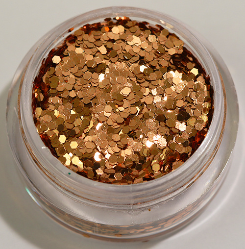 Negleglitter - Hexagon - Champagne - 8ml - Glitter