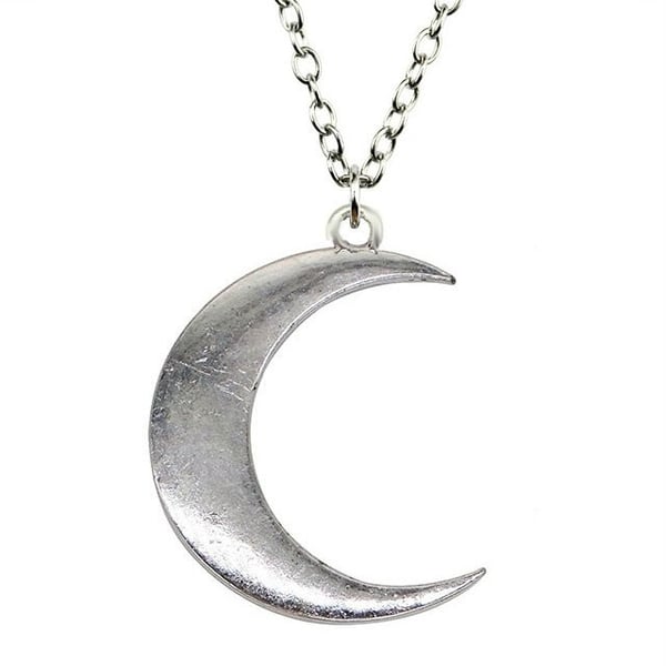 Halsband Måne Crescent Moon Wicca Pagan 2 längder