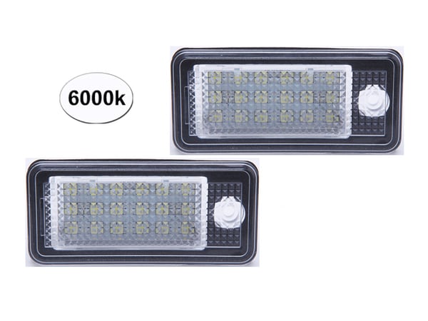 Audi A3 S3 A4 S4 RS4 RS6 A5 A6 C6 S6 Q7 Led skyltbelysning