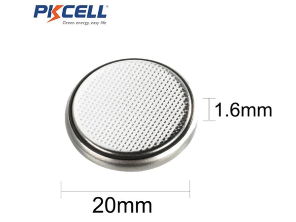 CR2016 5-pack Litiumbatterier 3V PKCell