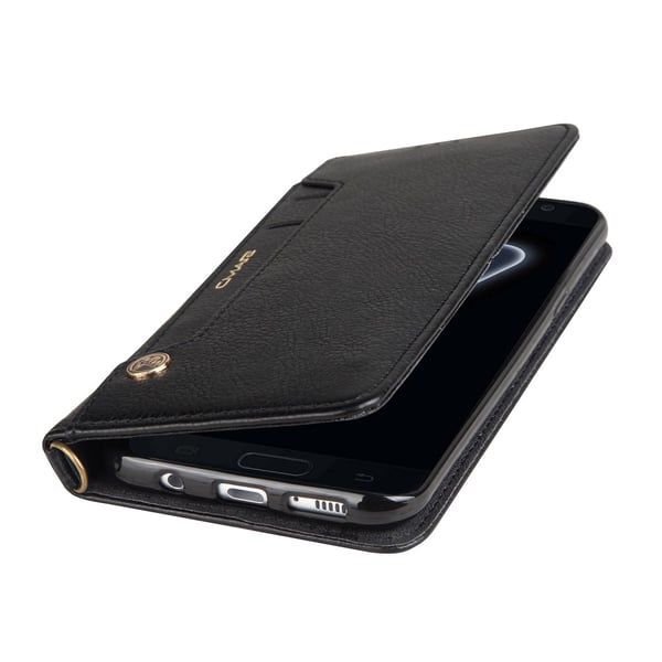 CMAI2 Litchi Lommebok - cover til Samsung Galaxy S8 Plus - Sort