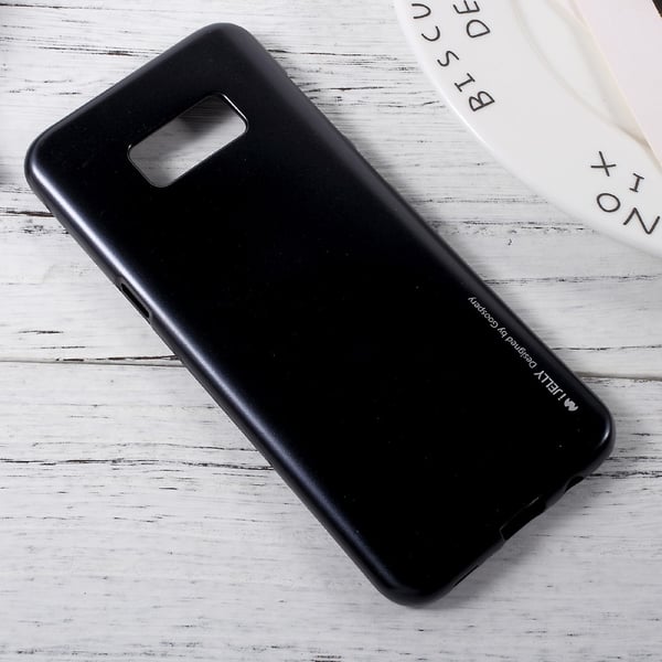 Mercury GOOSPERY Jelly TPU Deksel til Samsung Galaxy S8 Plus - Svart