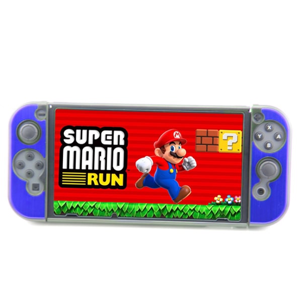 Stilrent cover til Nintendo Switch konsol - Blå