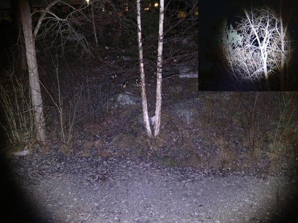 Led ficklampa 1x XM-L T6 led 1000 Lumen Zoom