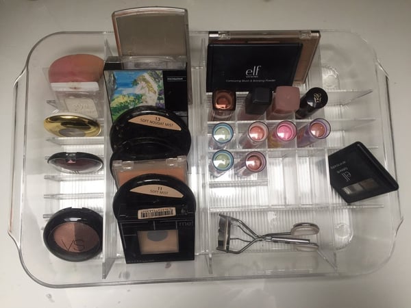 Makeupopbevaring Organiser 37x23 cm opbevaringsrum