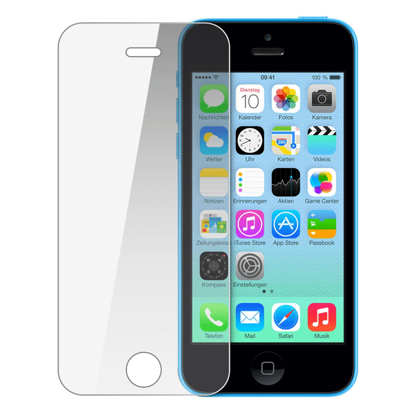 2-PACK SKALO iPhone 5C Skärmskydd i Härdat glas