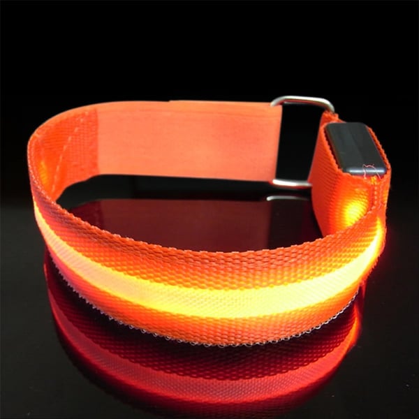 Armbånd med LED-Lys - Orange