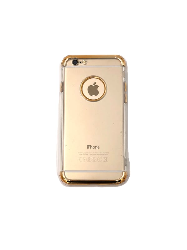 Extra tåligt design silikonskal | färgade kanter iPhone 7
