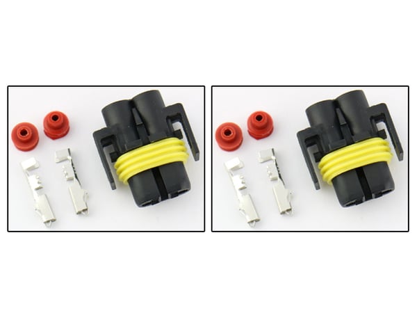 Xenon - Led - Halogen H8 H11 (H9) kontakter hanar 2-pack