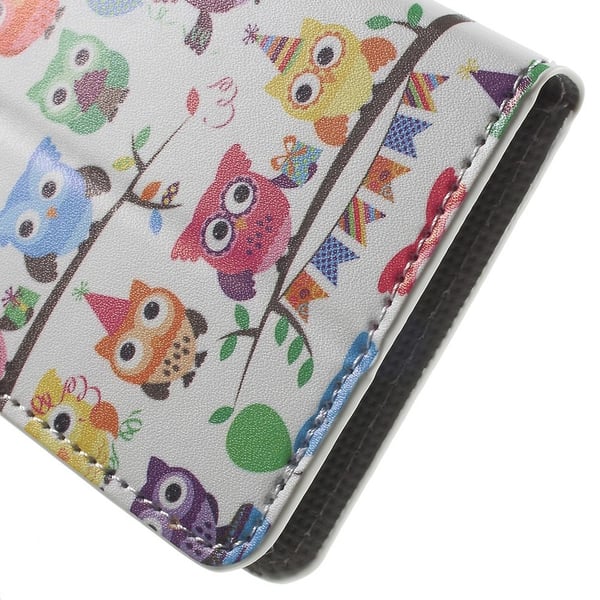 Microsoft Lumia 650 Lompakkokotelo - Various Owls