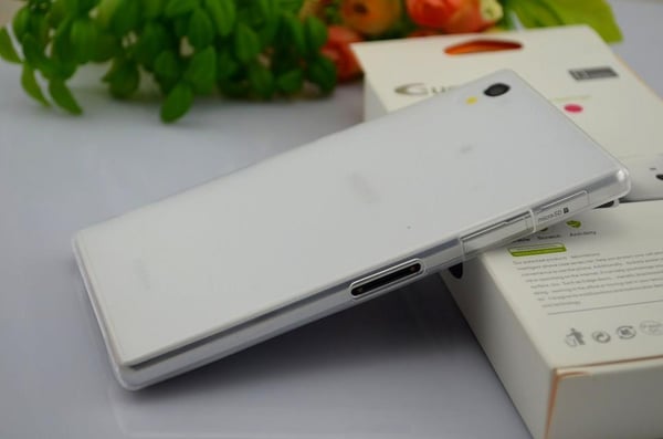 Sony Xperia Z1 L39h Skydd Skal Case Vit