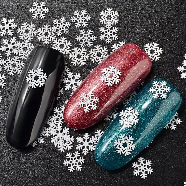 1. krukke julepynt snøflak spiker glitter