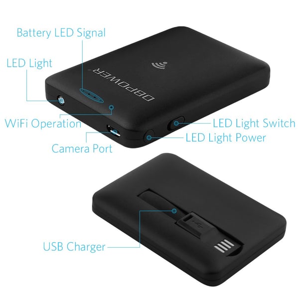 20M WIFI inspeksjonskamera for Android iPhone, Android, Windows