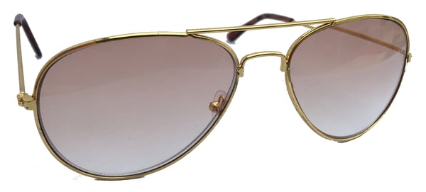 Sol/Läsglasögon Pilot +3.50 Duga Guld