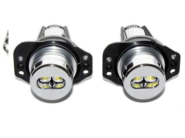 Angel Eyes LED-valot BMW E90 E91:lle alkuperäisellä Xenonilla