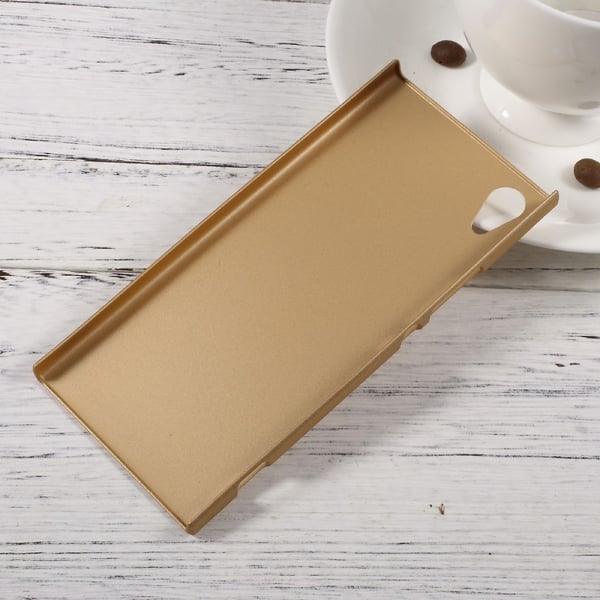 Sony Xperia XA1 Gummiert Cover - Guld
