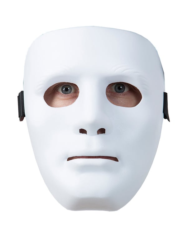Maske Statue Hvid