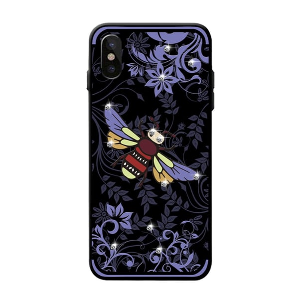 NXE iPhone X TPU - deksel - Lilla Bee