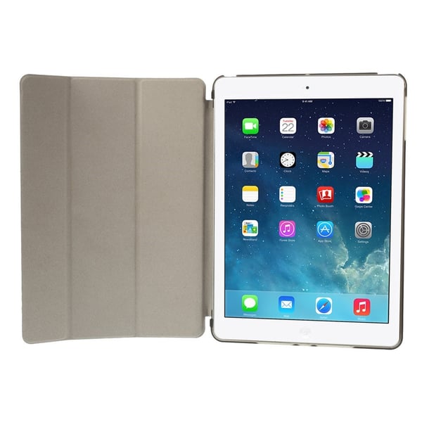 iPad Air/iPad 9.7 2017/2018 Slim Fit Trefoldelig Deksel - Svart