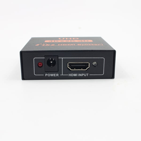 HDMI Splitter Switcher til 1 billedkilde til 2 billedvisere 4K