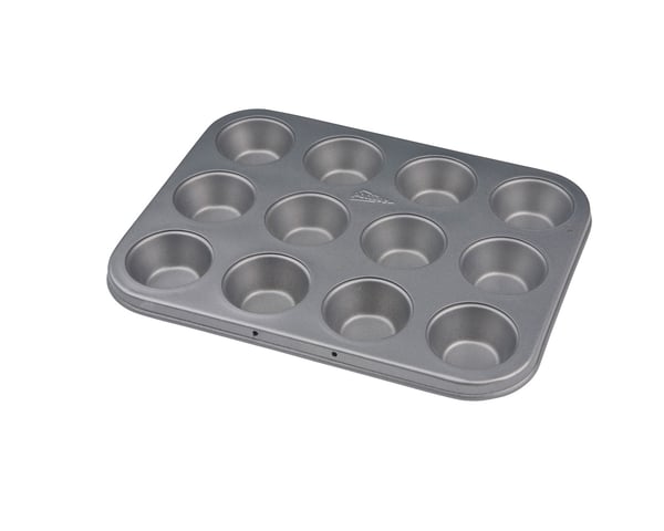 Muffinsform mini silverfärgad Silvertop Patisse