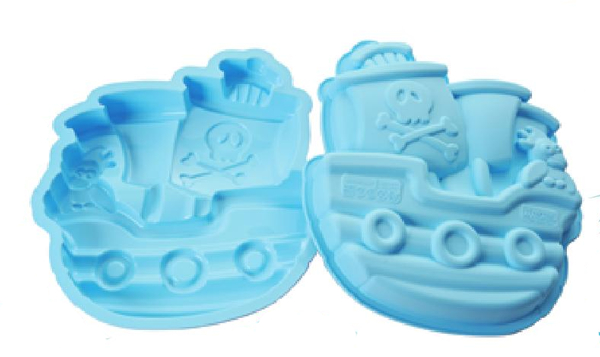 Silikonform Piratskepp Baby Line  Silikomart