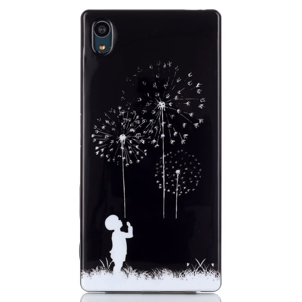 Sony Xperia Z5 TPU Cover Lille Dreng og Mælkebøtter