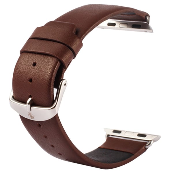 Kakapi Apple Watch -ranneke aitoa nahkaa, sis. kiinnikkeet. 38 mm