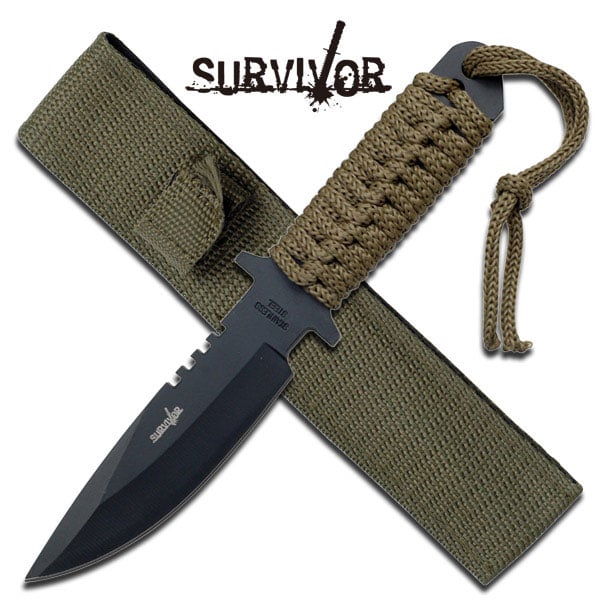 Survivor - Kiinteäteräinen veitsi - HK-7525