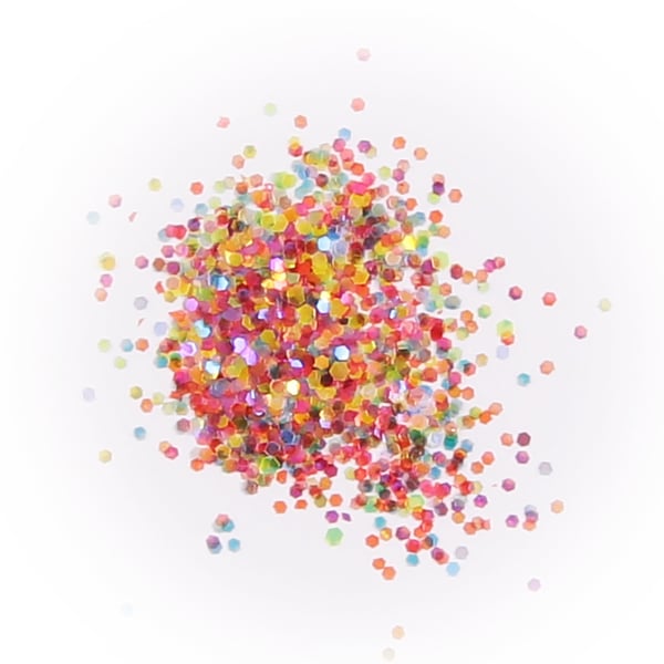 Negleglitter - Mix - Candy pop - 8ml - Glitter