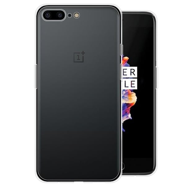 Transparent Silikon TPU-Skal till Oneplus 5