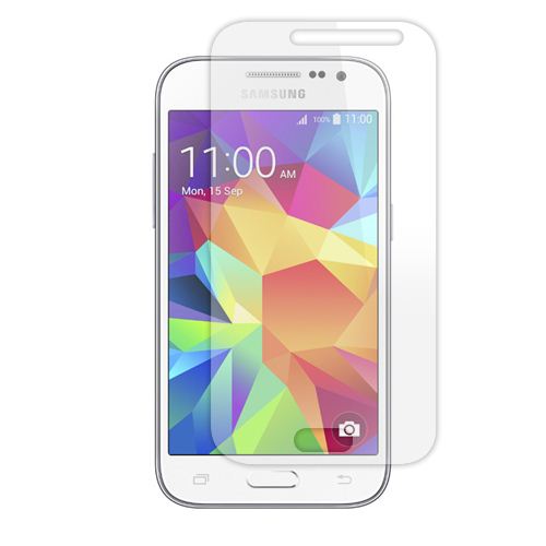 Samsung Galaxy Core Prime Skjermbeskytter x2 med putsduk