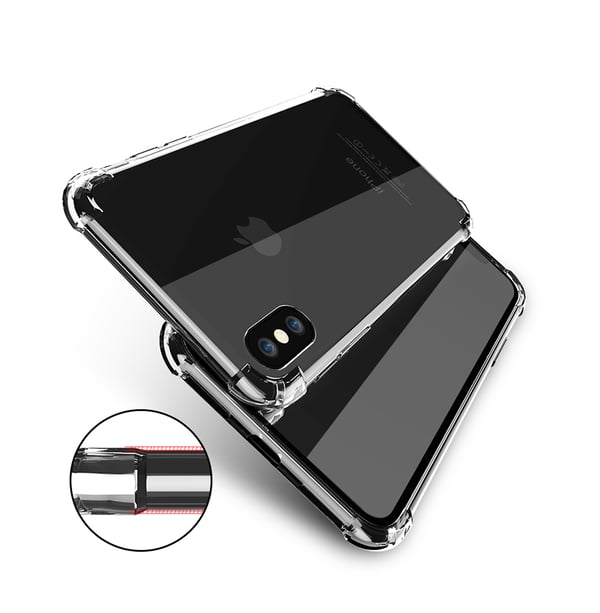 SKALO iPhone XS Max Ekstra stærk TPU-cover