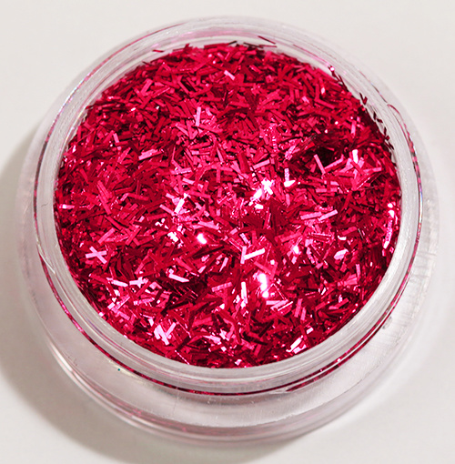 Negleglitter - Striper - Rosa - 8ml - Glitter