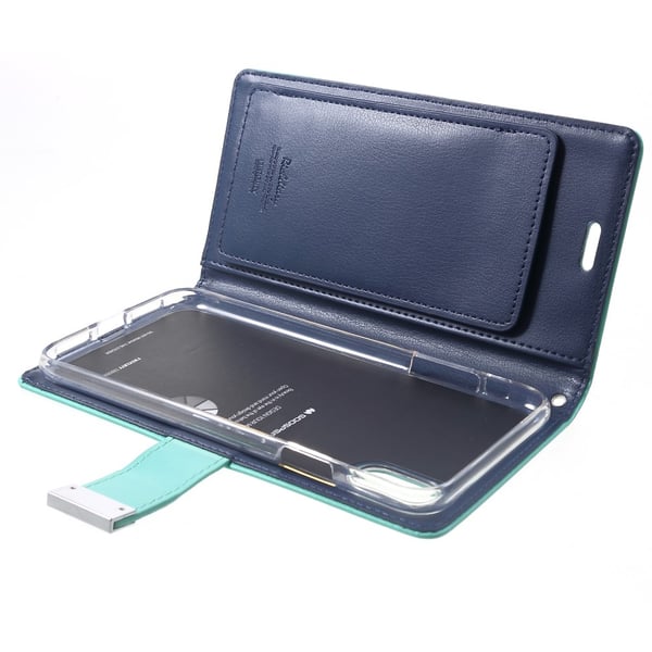 Mercury GOOSPERY Rich Diary til iPhone XS Max - Svart