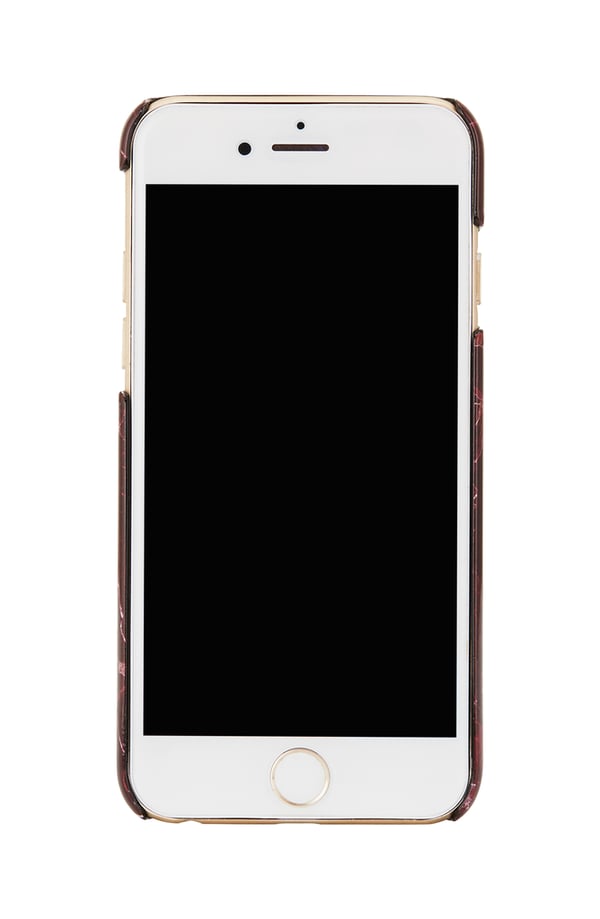Richmond & Finch cover til iPhone 6 Plus / 6s Plus - Rød Marmor