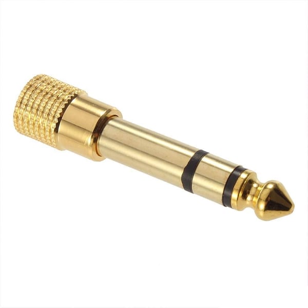 3,5mm Hunn til 6,5mm Hann Adapter