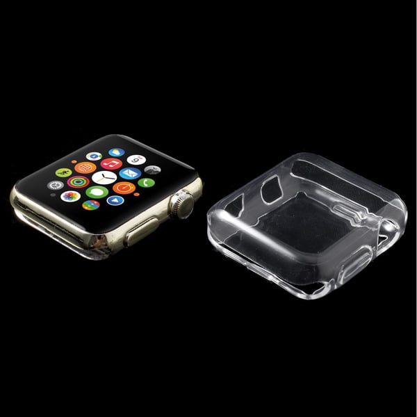 Beskyttende Gjennomsiktig Deksel TPU Apple Watch Series 3 2 1 42mm