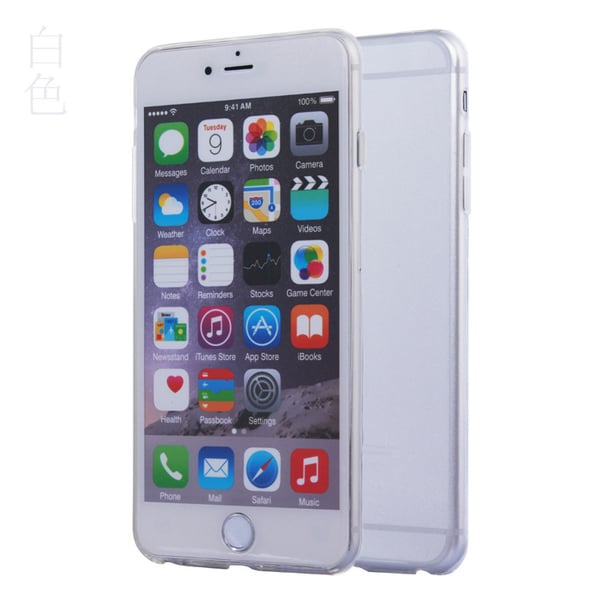 Transparent Silikon TPU-Skal till iPhone 6/6S