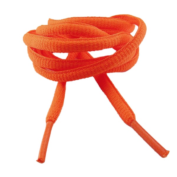 Skosnören - Orange - Ovala [130 cm]