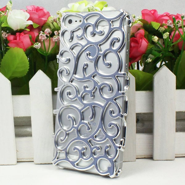 Ringlande Blommor Skal till iPhone 5/5S/SE