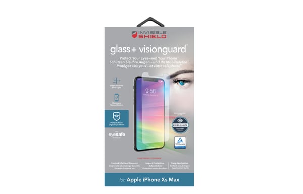 ZAGG InvisibleShield Glass+ Visionguard iPhone XS Max