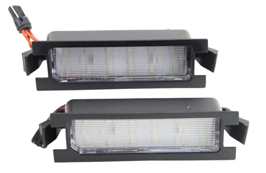 Hyundai i30 2011 - + i30 CW 2012 - Led skyltbelysning 6000k