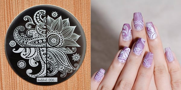 Nail Art Stempling, Stemplingsplate