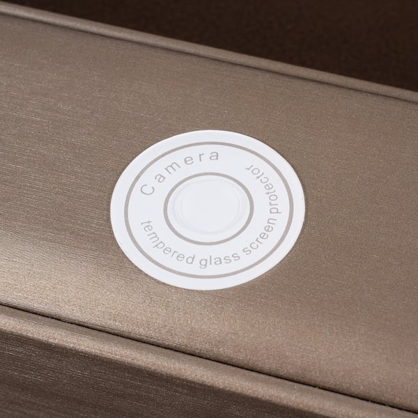 Beskyttende herdet glass for kameralinse til iPhone XR