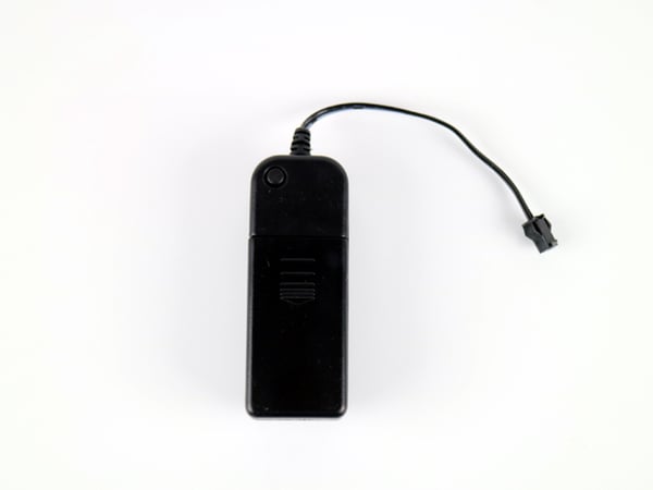 Glowstrip driver Batteribox AA 3v DC för Neonslingor EL-wire