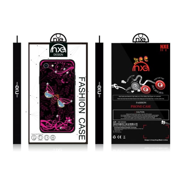 NXE iPhone 8 / iPhone 7 / SE (2020) Skal - Rosa Bi