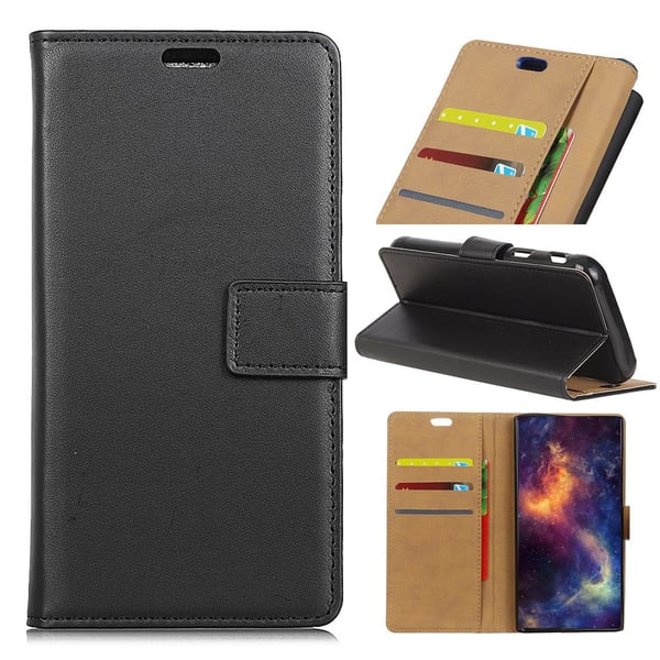 Pungtelefonetui til Asus Zenfone Max (M2) ZB633KL - Sort