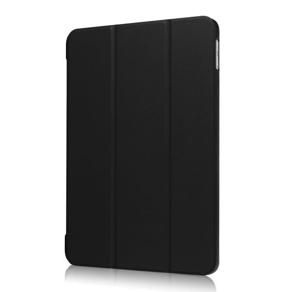 iPadille 9,7 tuuman (2017) kolminkertainen jalusta tablettikotelo - musta